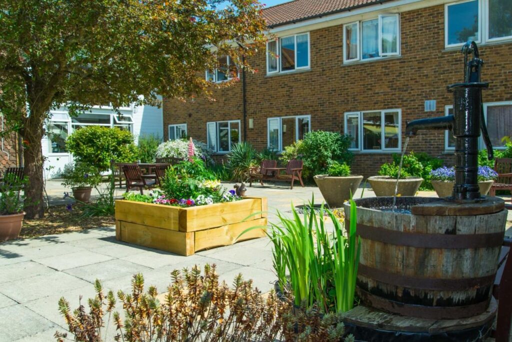 Upper Mead Care Home Garden