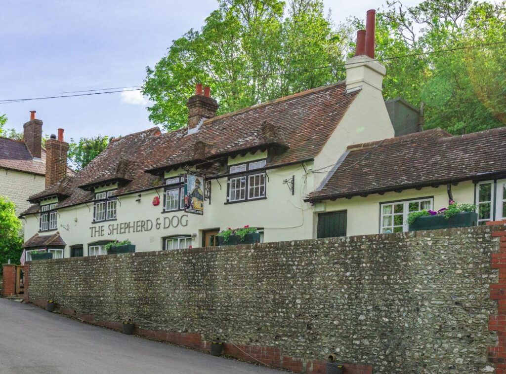 The Shepherd and Dog local pub in henfield