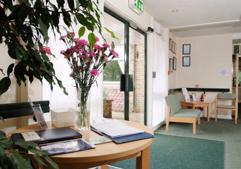 reception upper mead care home